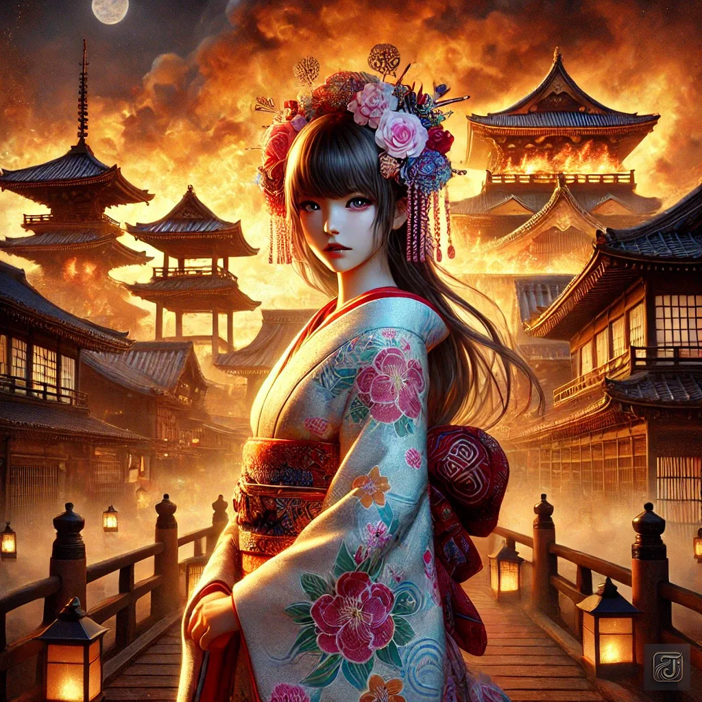 The Grocer's O-Shichi, the grocer’s daughter who risked everything for love in Edo Japan, only to face a tragic end in fire