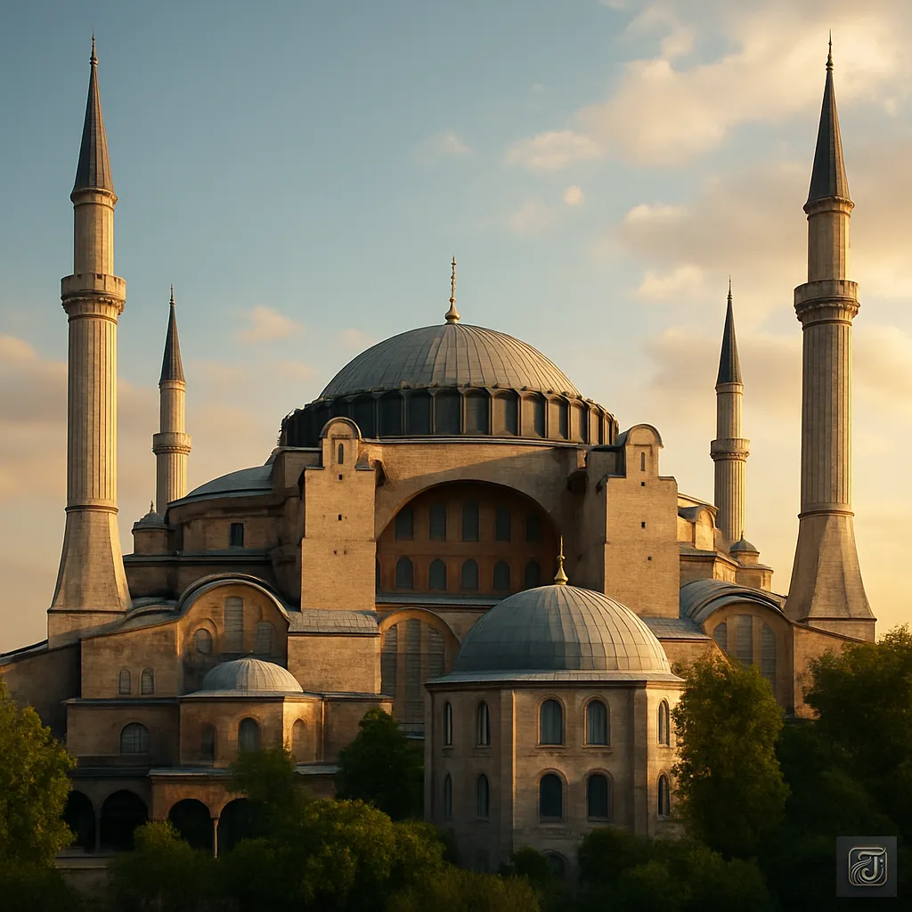 Hagia Sophia (Ayasofya) in Istanbul, a UNESCO World Heritage site that has served as a cathedral, mosque, and museum for over 1,500 years.